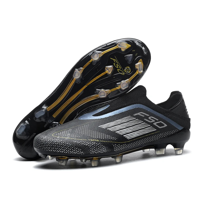 Men's Football Boots TF Indoor Soccer Shoes Lightweight Breathable