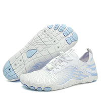 White / Blue