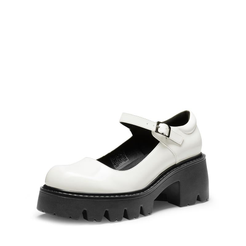 Retro Mary Jane Platform Shoes