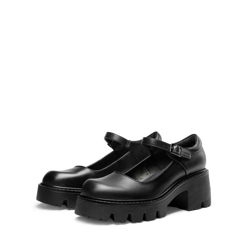 Retro Mary Jane Platform Shoes