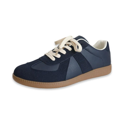 German Trainer Sneakers – Vintage Leather Casual Shoes