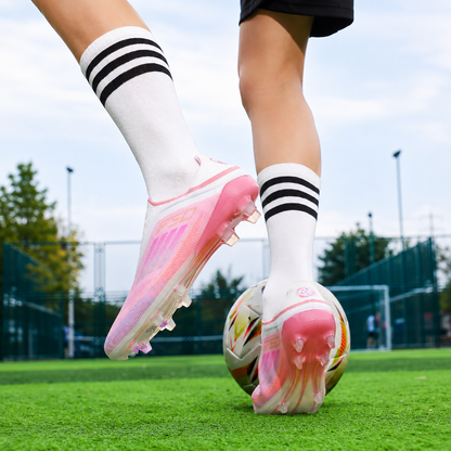 Men's Football Boots TF Indoor Soccer Shoes Lightweight Breathable