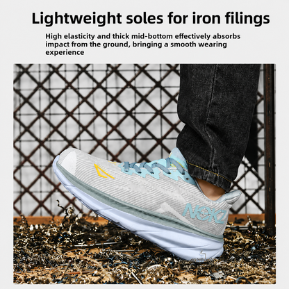 Steel Toe Safety Shoes | Lightweight & Breathable ⭐