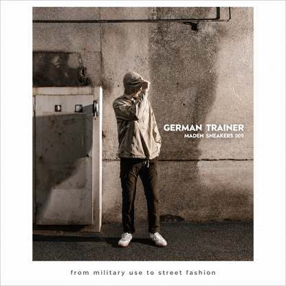 German Trainer Sneakers – Vintage Leather Casual Shoes
