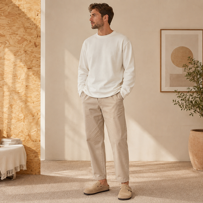 Unisex Suede Clogs with Cork Footbed & Arch Support