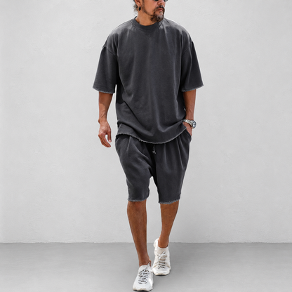Loose Fit Textured Lounge Set