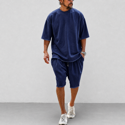 Loose Fit Textured Lounge Set