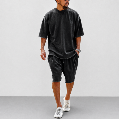 Loose Fit Textured Lounge Set