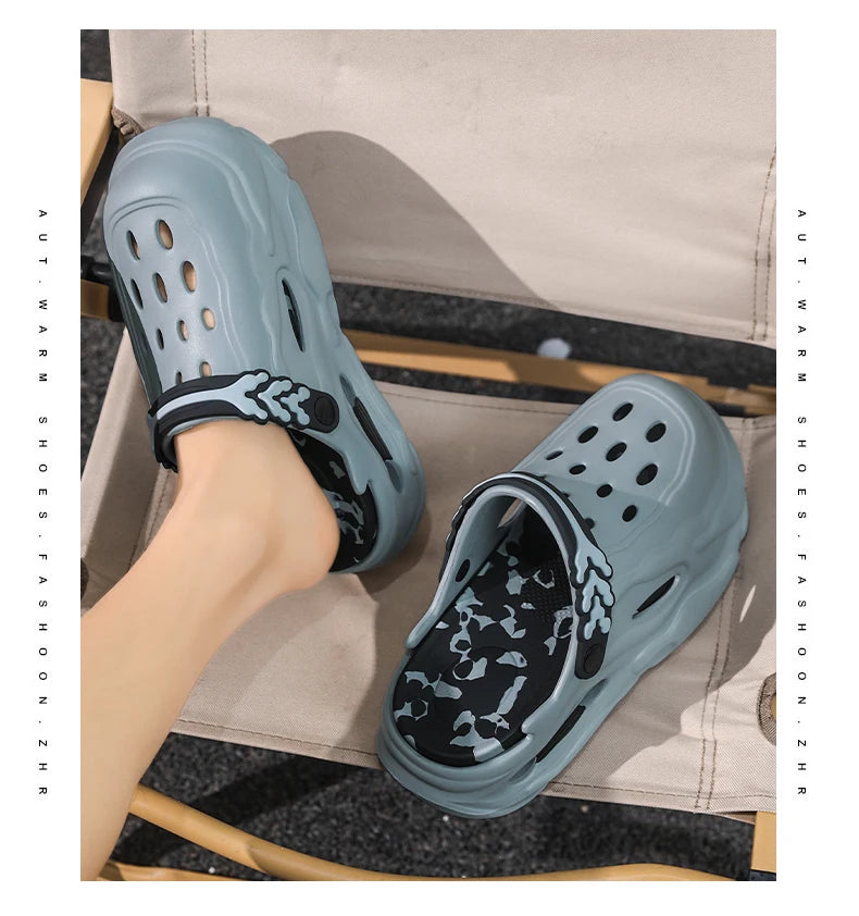 Minimalist Men's Eva Slippers Summer Non-slip Wear-resistant