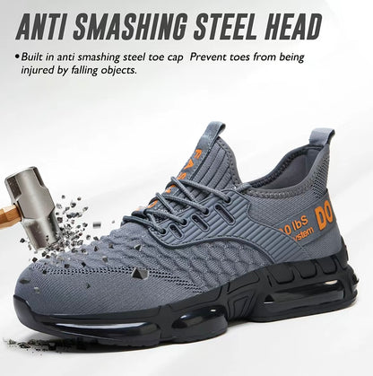Steel-toe sneakers