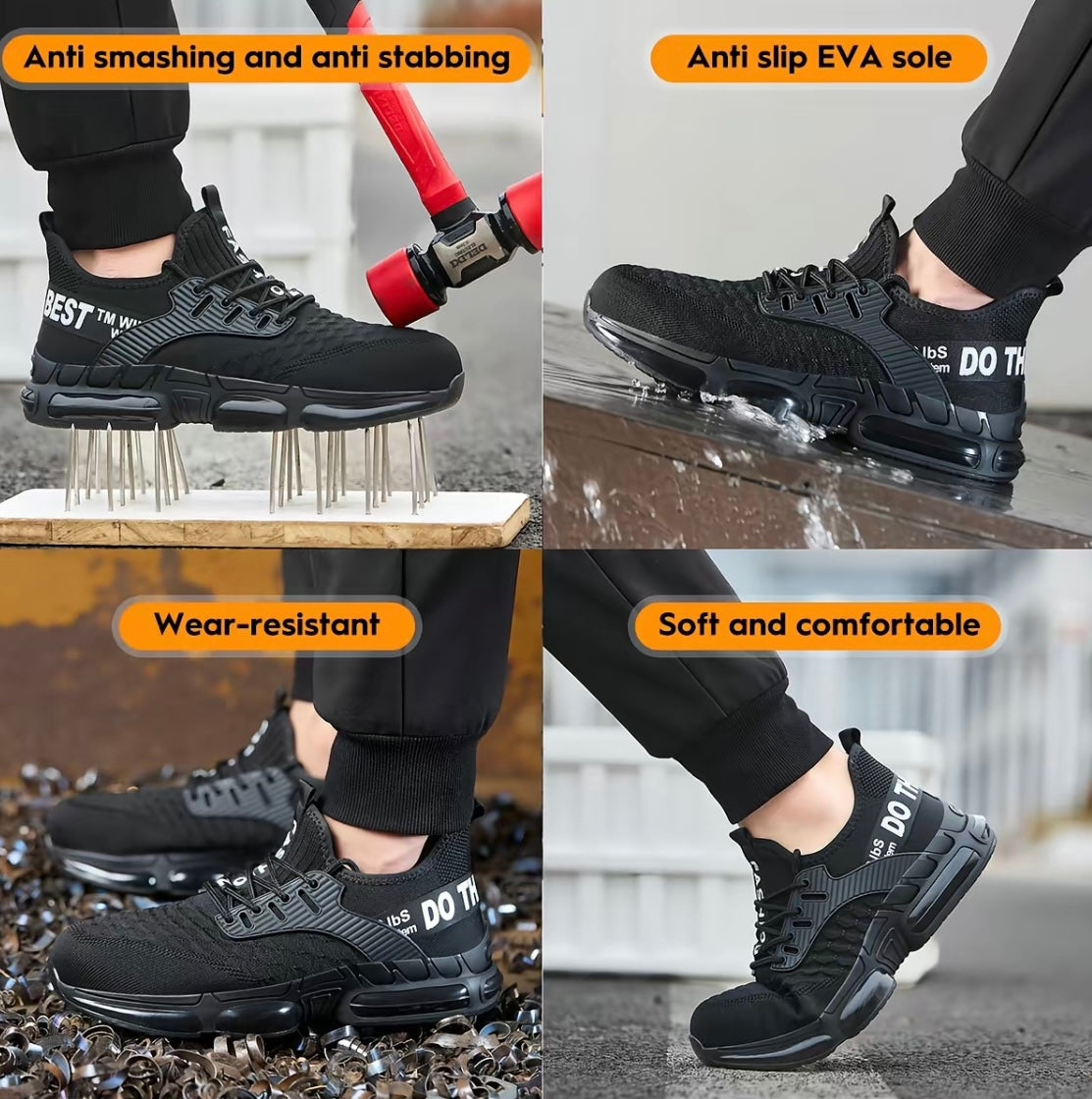 Steel-toe sneakers