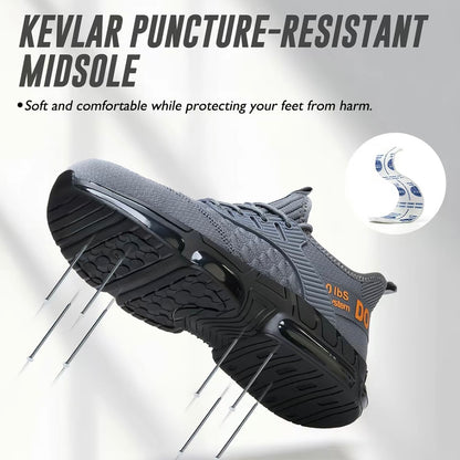 Steel-toe sneakers