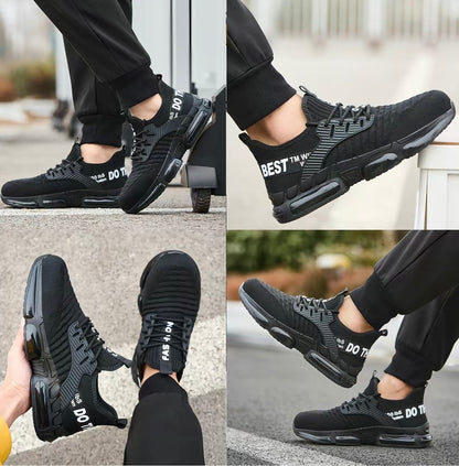 Steel-toe sneakers