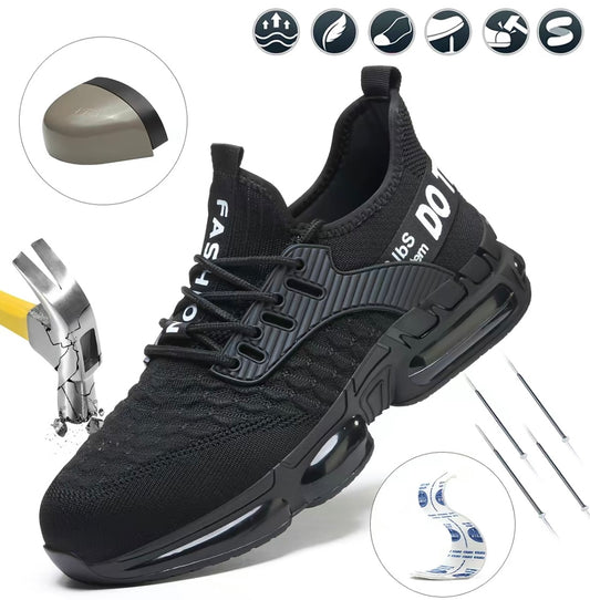 Steel-toe sneakers