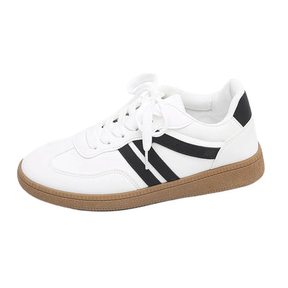 Women's Retro Suede Sneakers – Casual Breathable Shoes