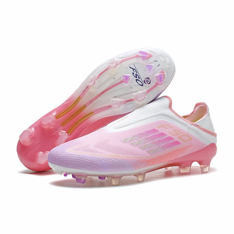 Men's Football Boots TF Indoor Soccer Shoes Lightweight Breathable