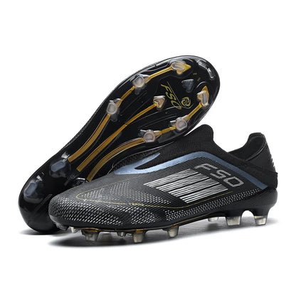 Men's Football Boots TF Indoor Soccer Shoes Lightweight Breathable