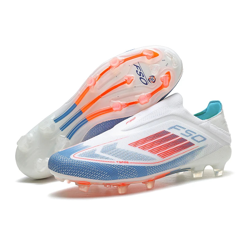 Men's Football Boots TF Indoor Soccer Shoes Lightweight Breathable