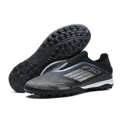 Men's Football Boots TF Indoor Soccer Shoes Lightweight Breathable