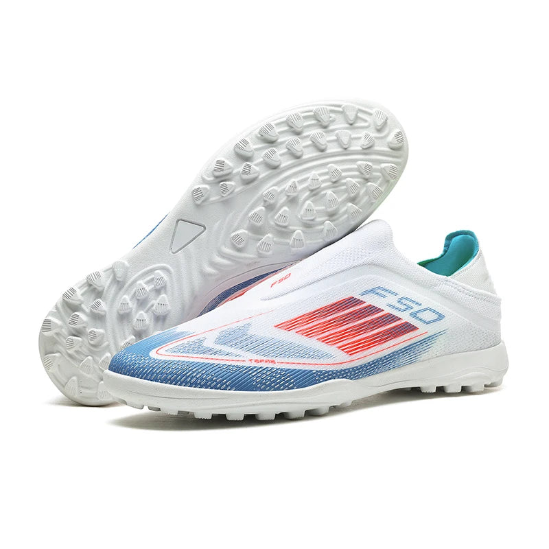 Men's Football Boots TF Indoor Soccer Shoes Lightweight Breathable
