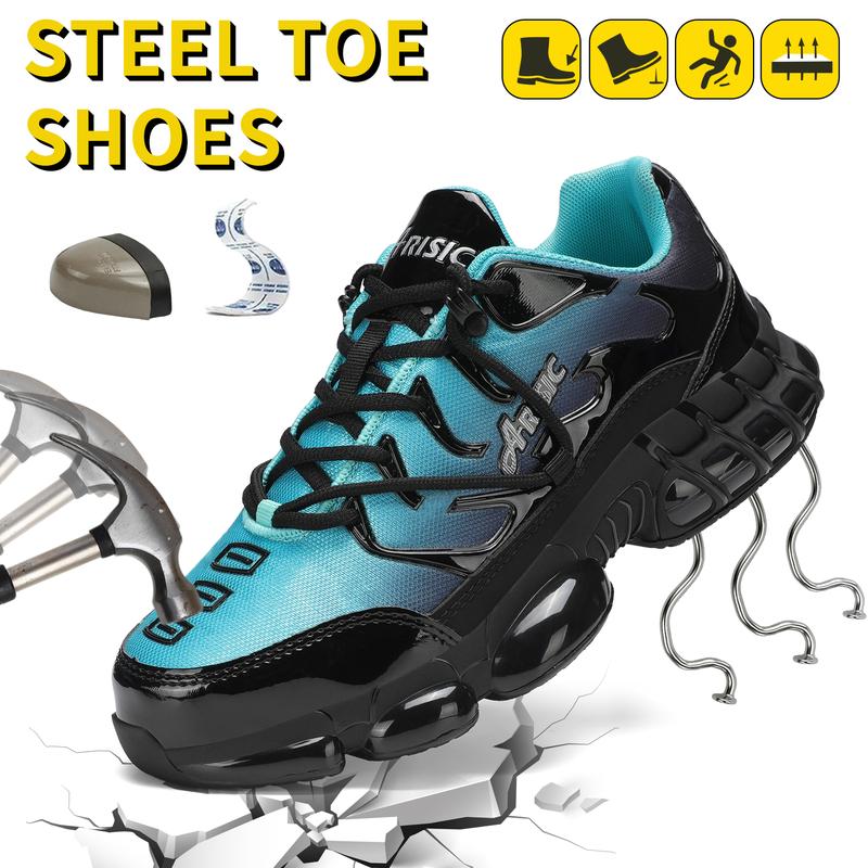 Steel Toe Safety Work Shoes | Anti-Puncture & Slip-Resistant