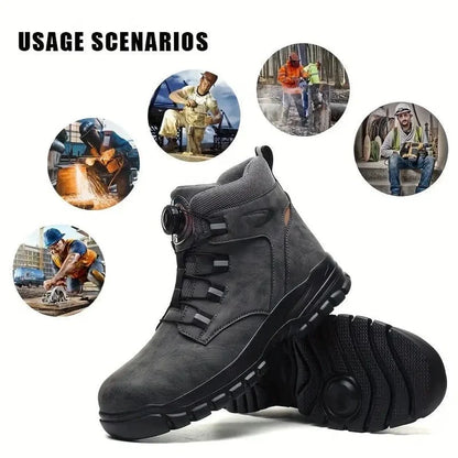 Men's Steel Toe Work Boots | Comfortable Fit